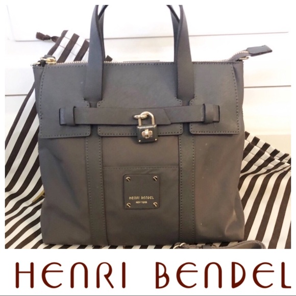 henri bendel Handbags - Henri Bendel Jetsetter Backpack Mini Gray